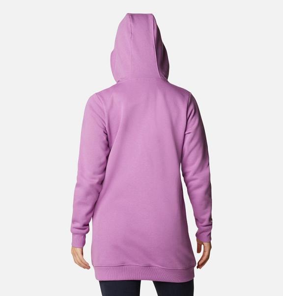 Columbia Rush Valley Hoodies Pink For Women's NZ94837 New Zealand